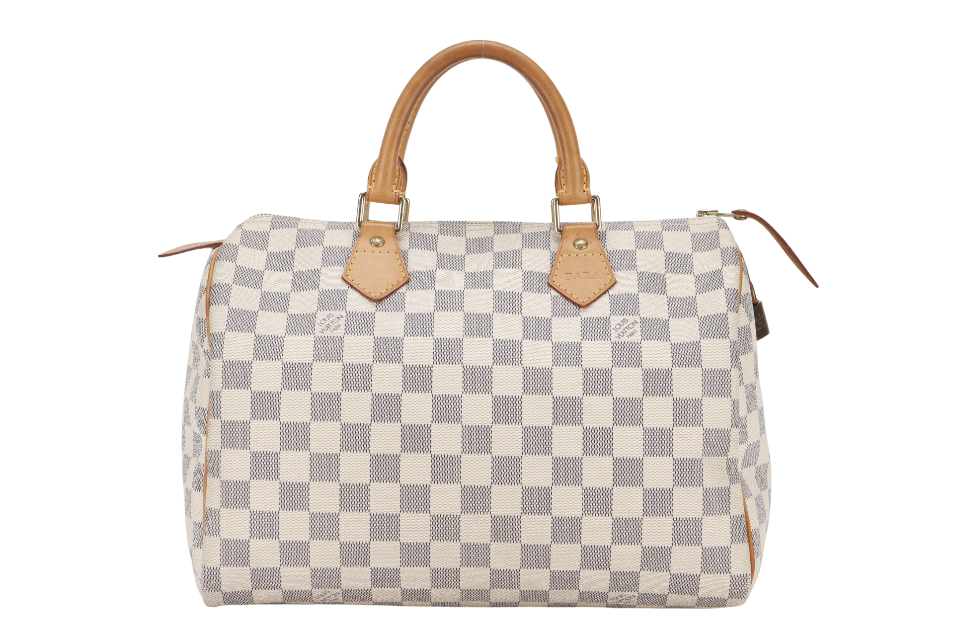 LOUIS VUITTON DAMIER AZUR WITH LOCK ONLY NO KEY Handbag