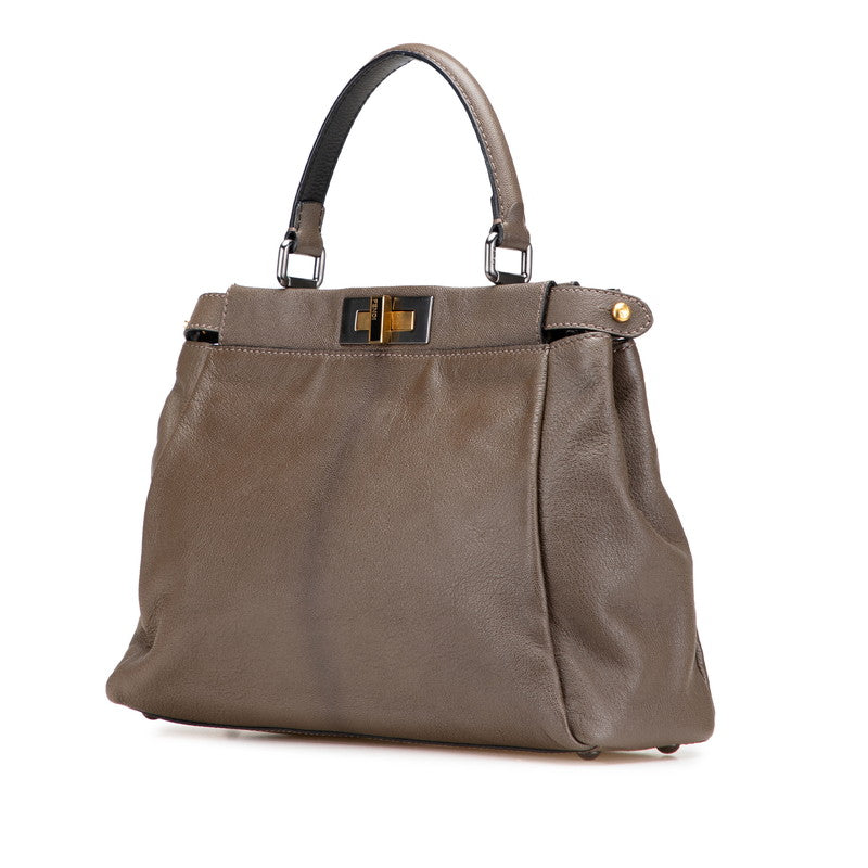 Fendi SELLERIA Peekaboo ISeeU Calf Bag
