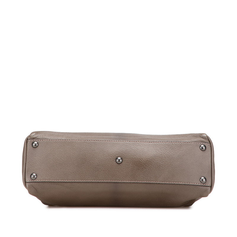 Fendi Peekaboo Leather 2way Bag