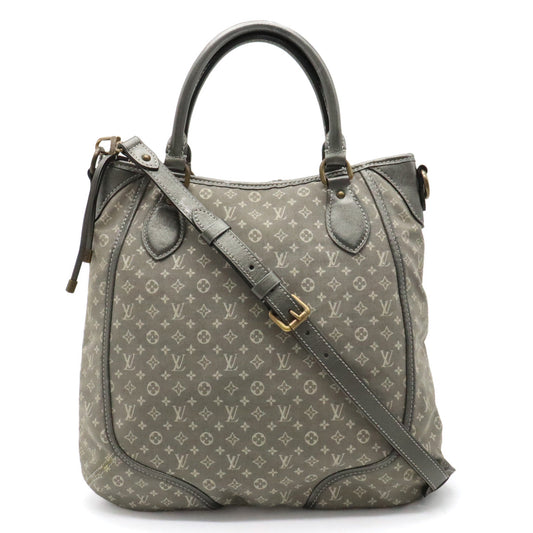Louis Vuitton Monograms Miniature Buzz Angel Shoulder Bag 2WAY Handbag Platinum Gray M95622