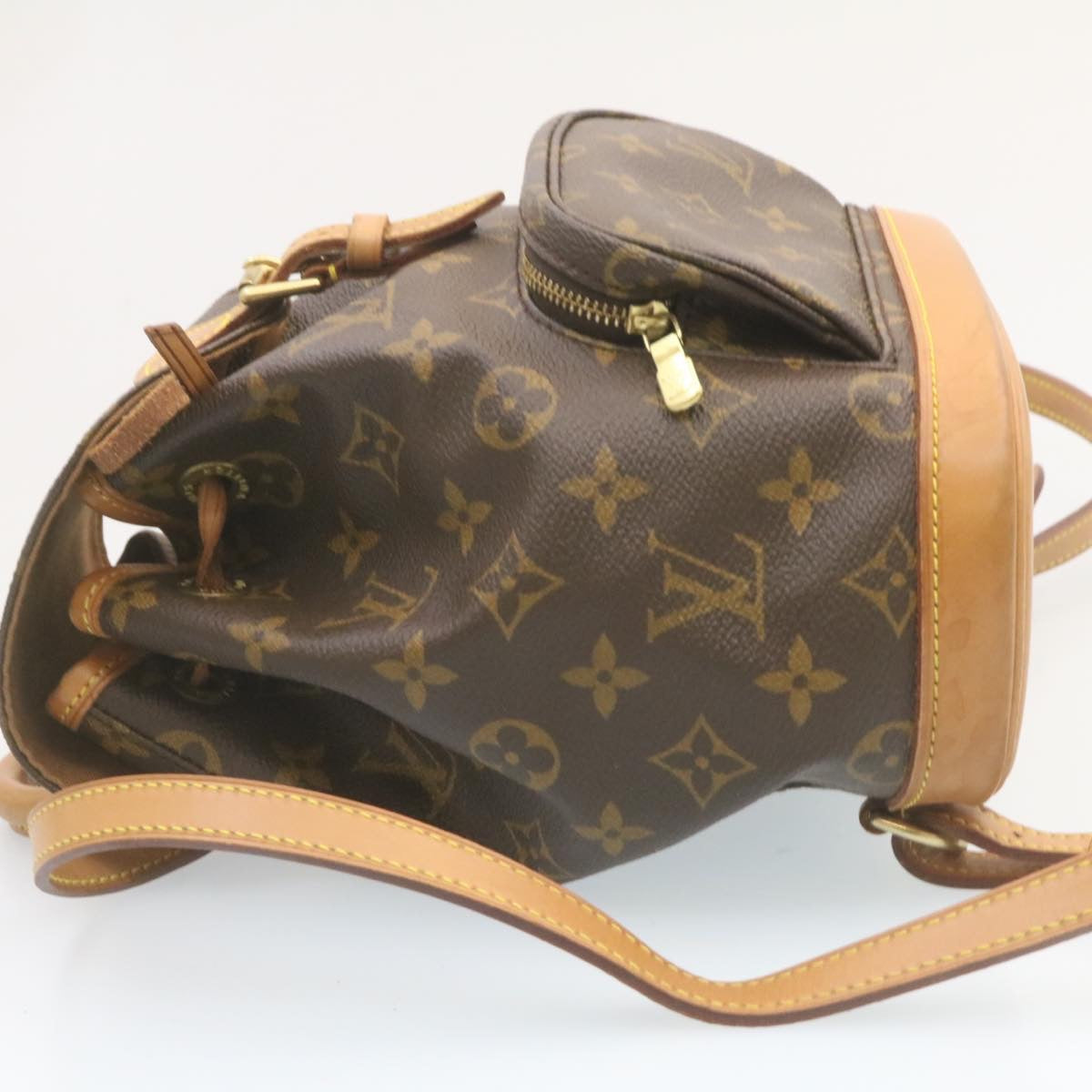 LOUIS VUITTON Monogram Montsouris PM Backpack M51137 LV Auth 28396