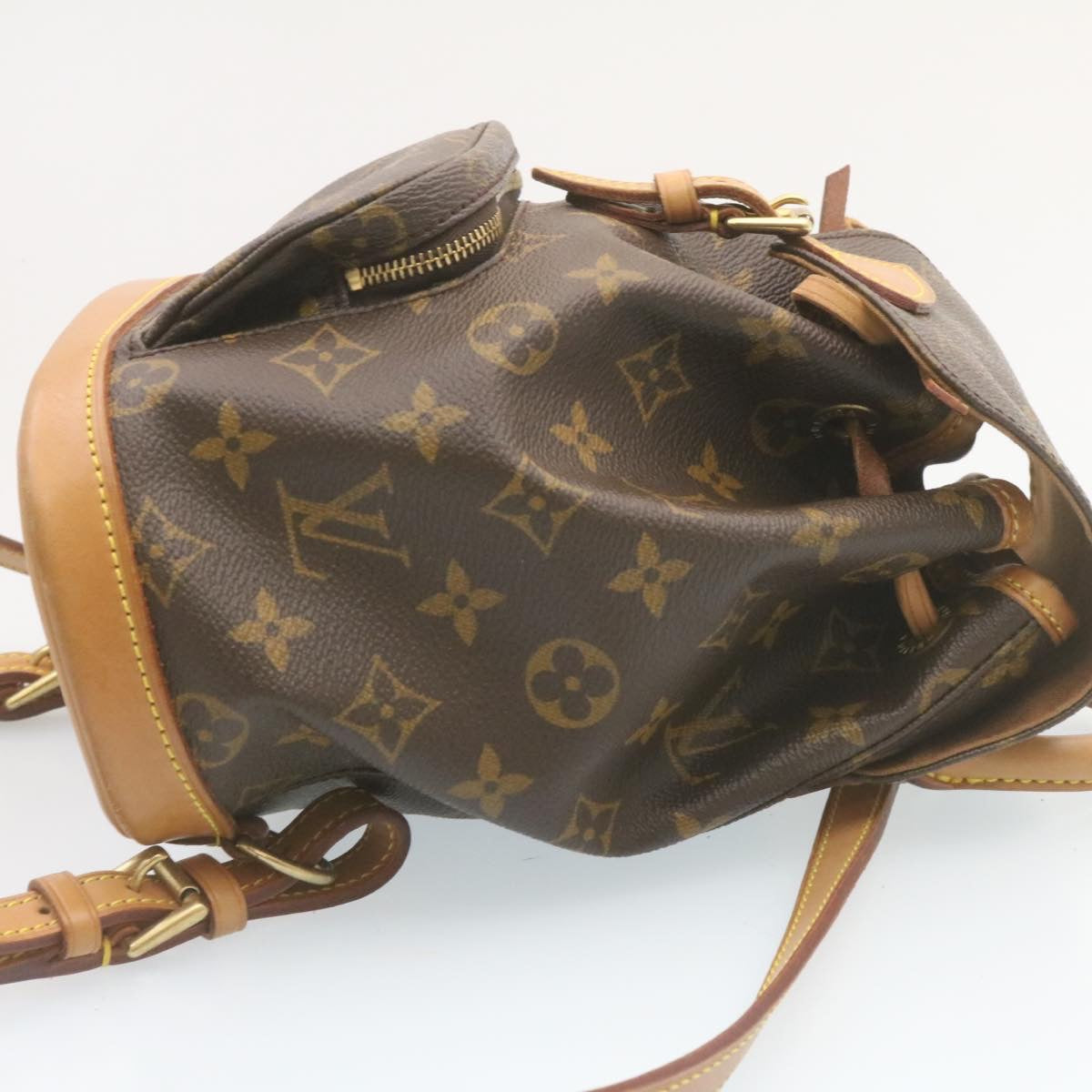 LOUIS VUITTON Monogram Montsouris PM Backpack M51137 LV Auth 28396