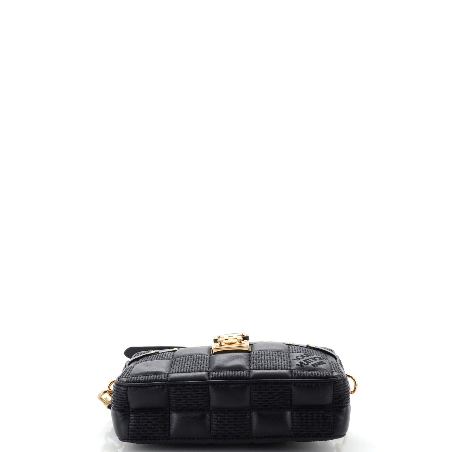 Louis Vuitton Troca Handbag Damier Quilted Lambskin PM