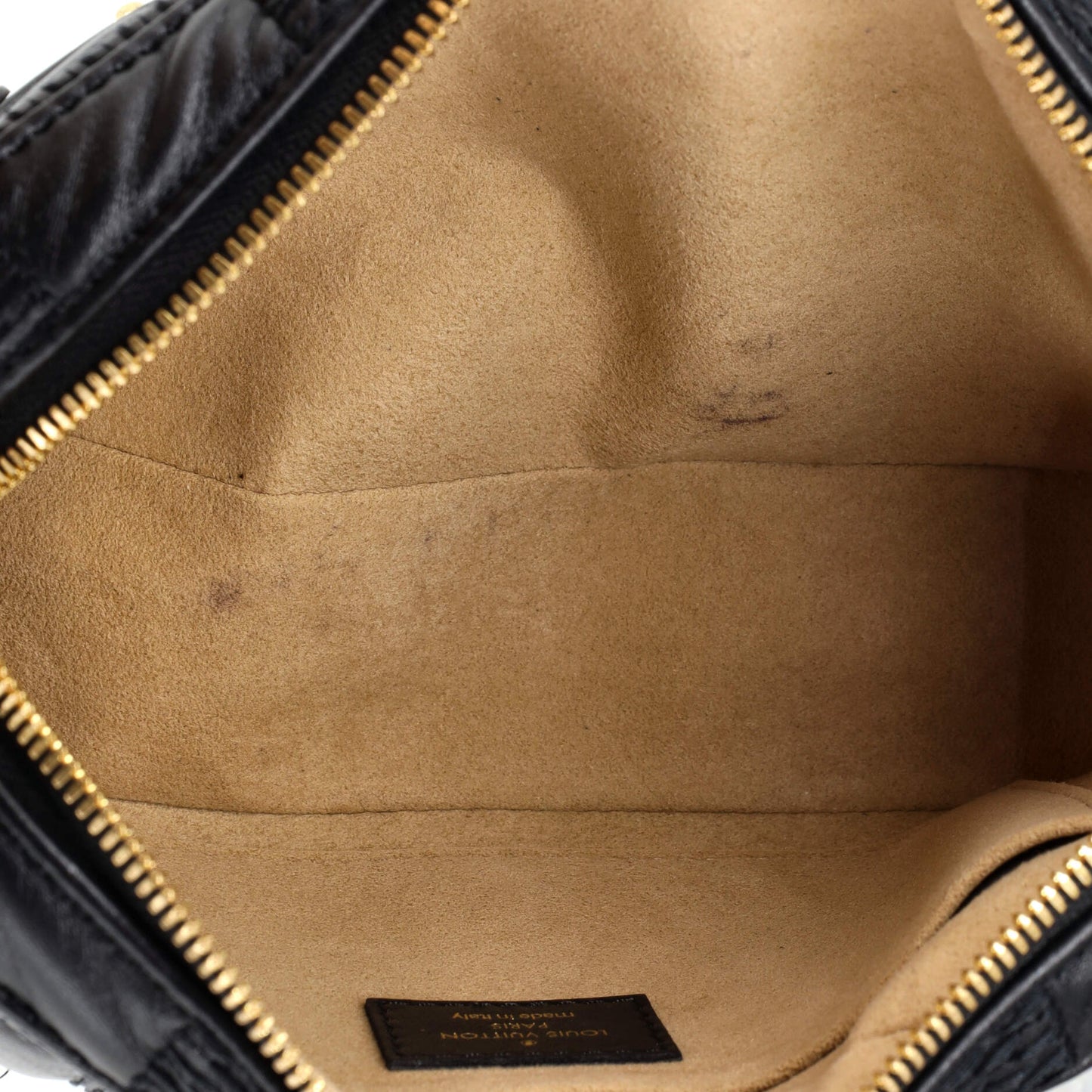 Louis Vuitton Troca Handbag Damier Quilted Lambskin PM