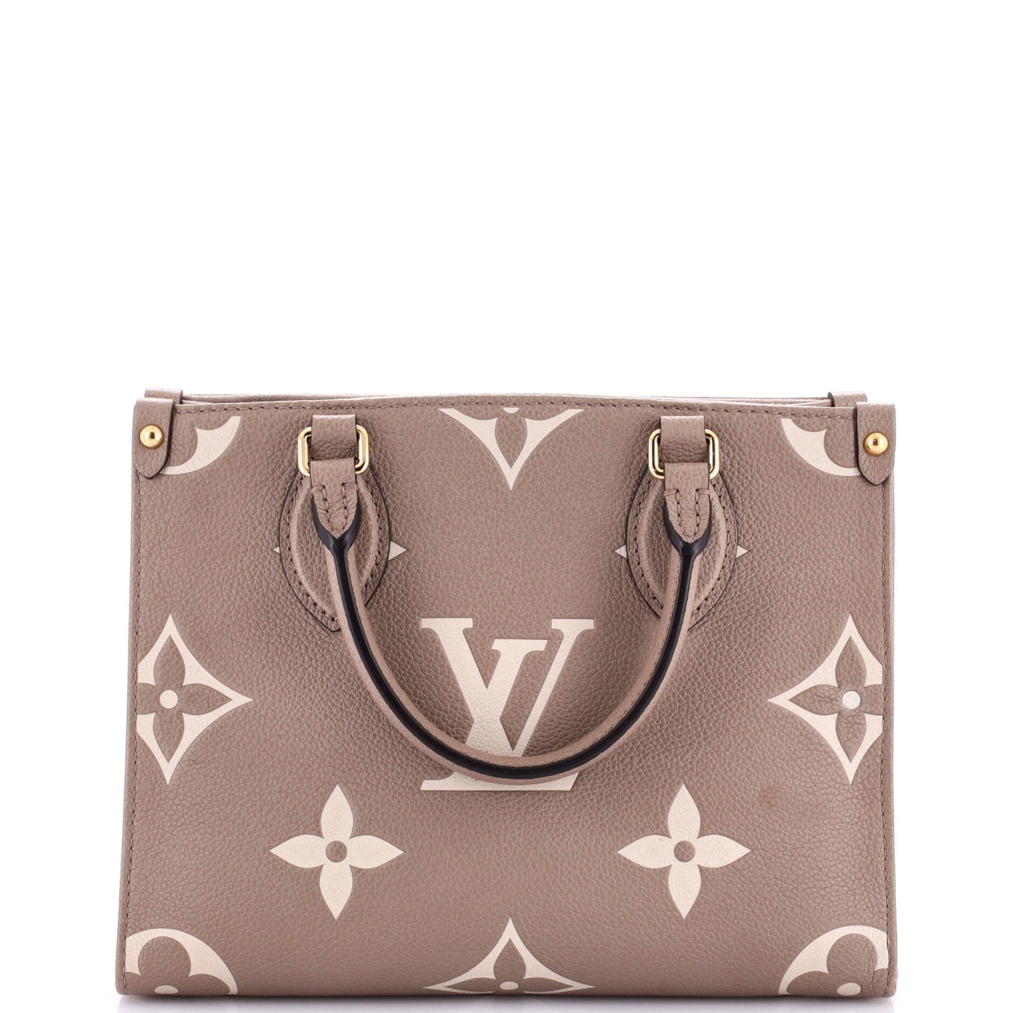 Louis Vuitton OnTheGo Tote Bicolor Monogram Empreinte Giant PM