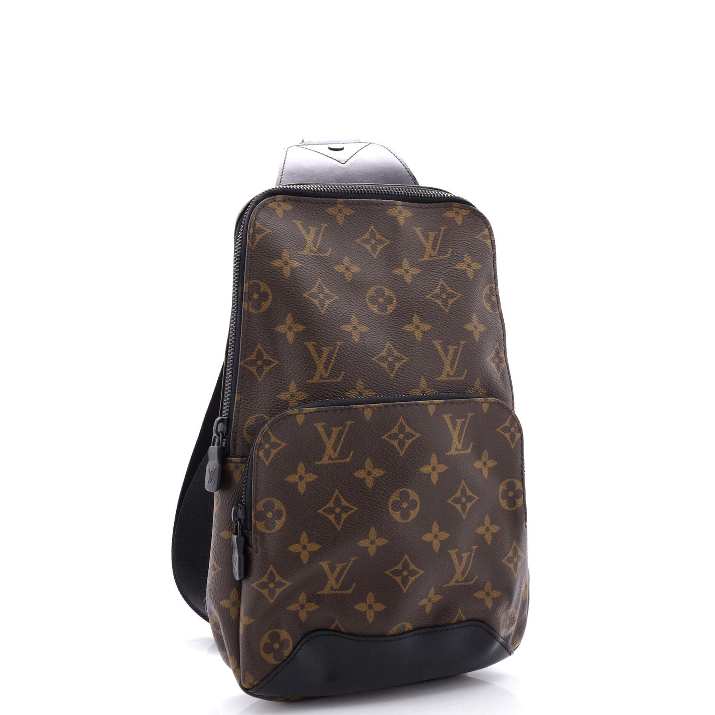 Louis Vuitton Avenue Sling Bag Macassar Monogram Canvas