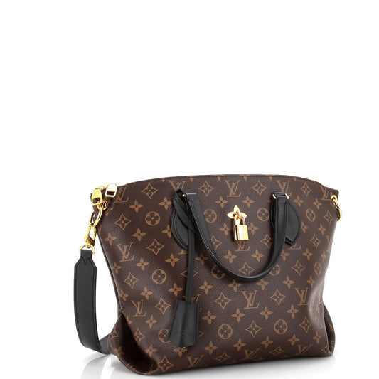 Louis Vuitton Flower Zipped Tote Monogram Canvas MM