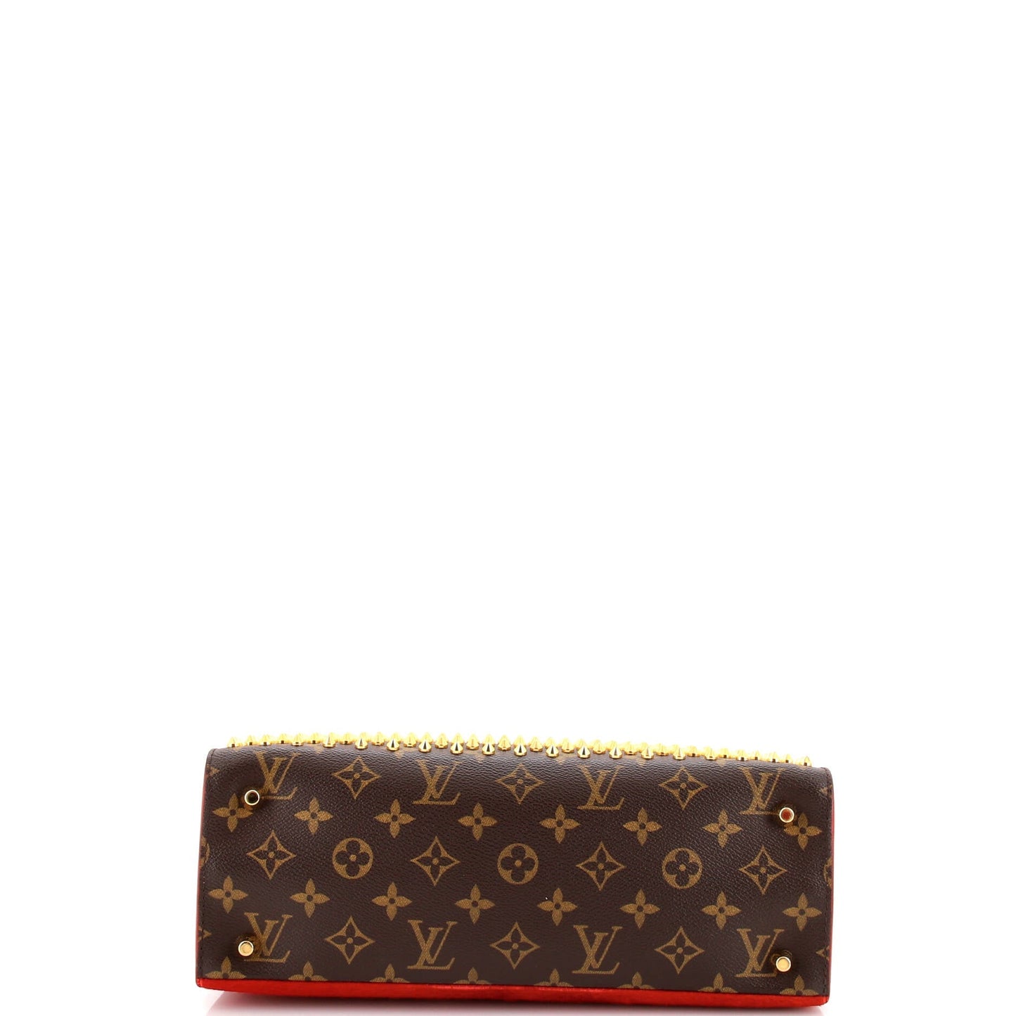 Louis Vuitton x Christian Louboutin Shopping Bag Calf Hair and Monogram Canvas