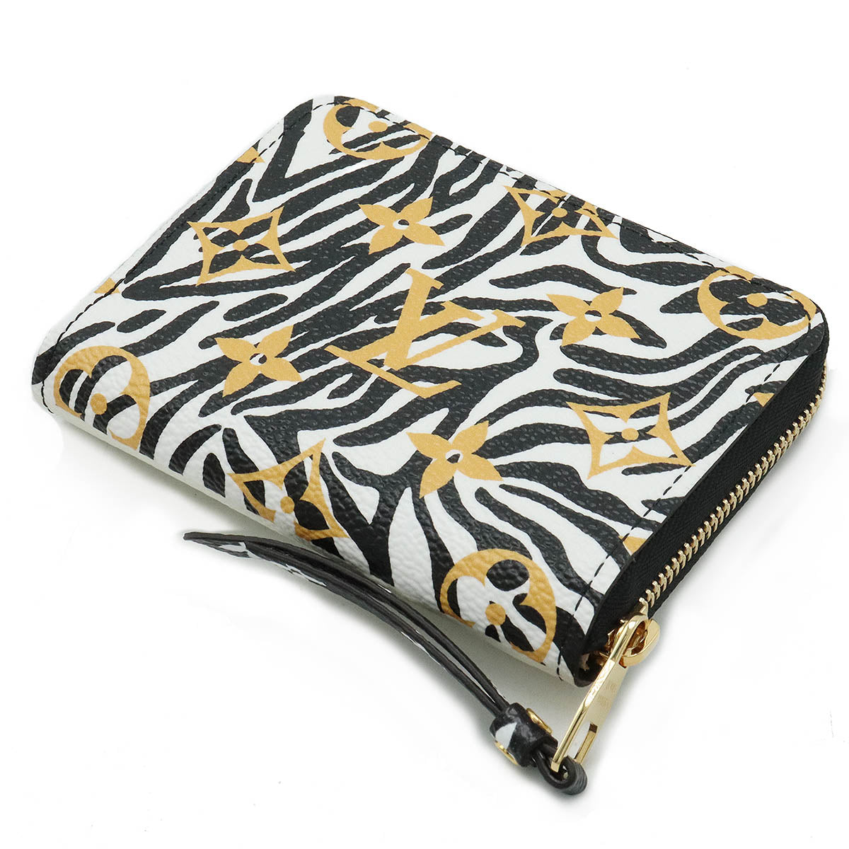 Louis vuitton Monogram Jungle Zippy Coinpass Round Fassner Coincase Ivory M67879