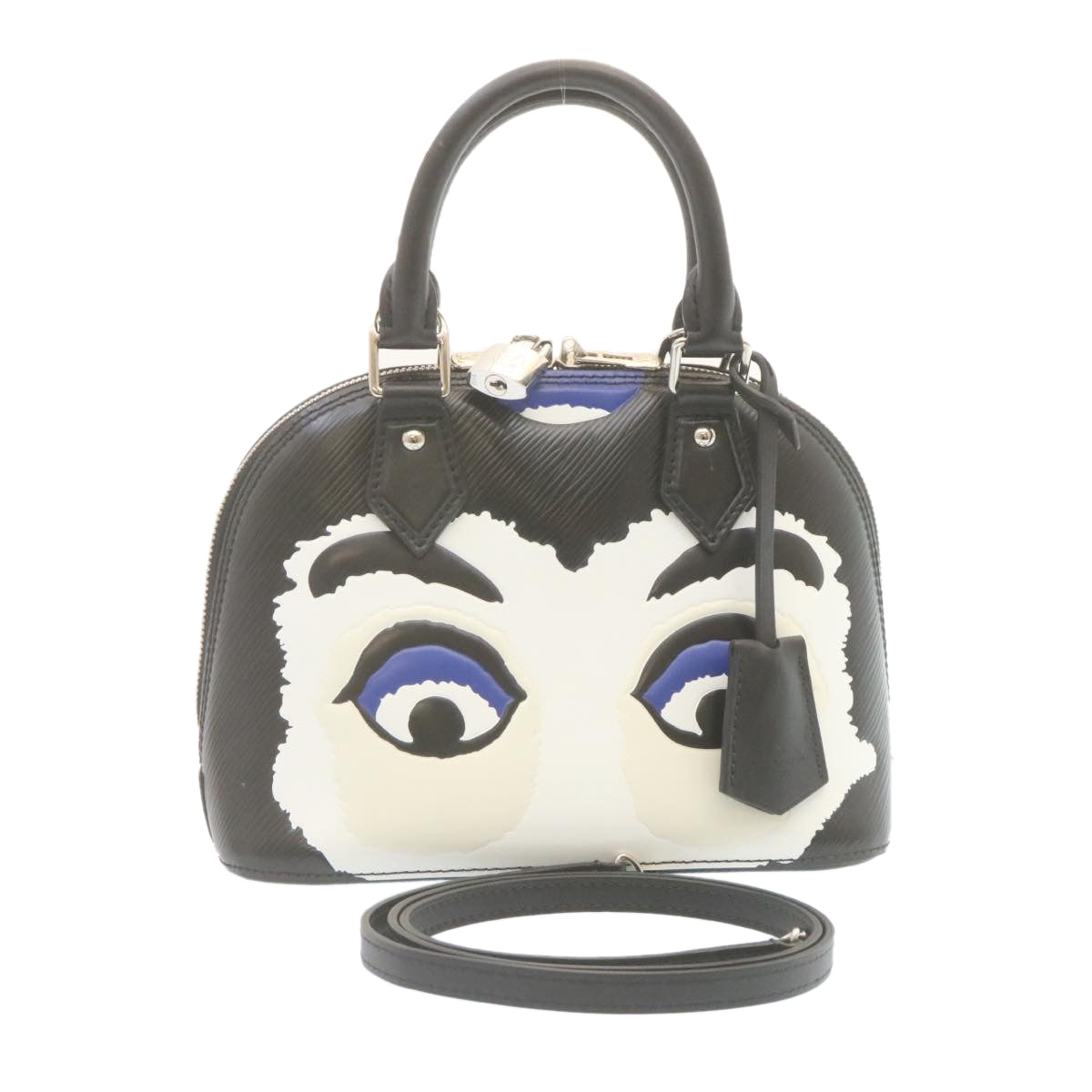 LOUIS VUITTON Epi Kabuki Alma BB Shoulder Bag Black M43506 LV 29089A
