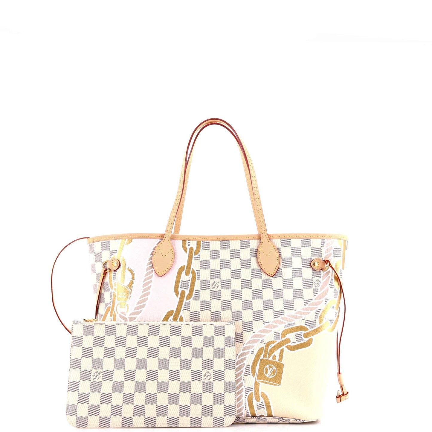 Louis Vuitton Neverfull NM Tote Limited Edition Nautical Damier MM