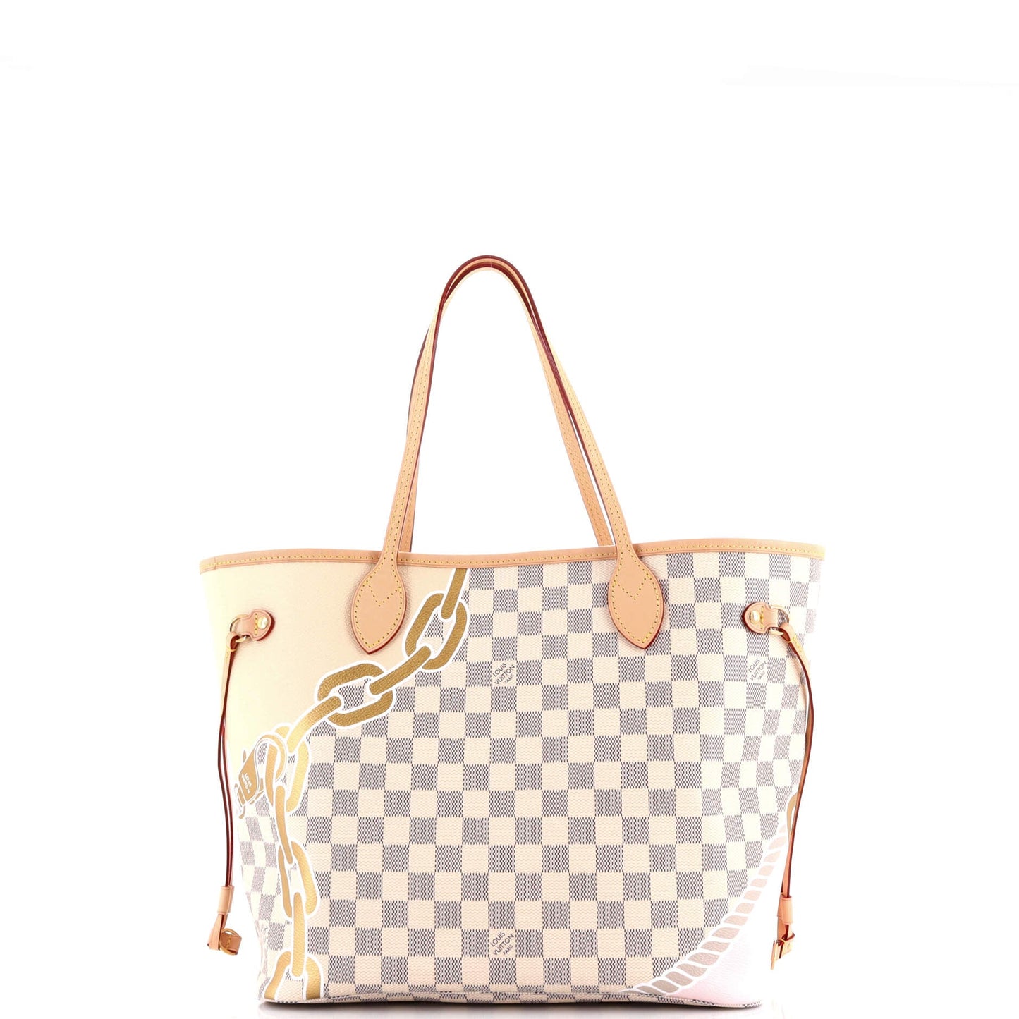 Louis Vuitton Neverfull NM Tote Limited Edition Nautical Damier MM