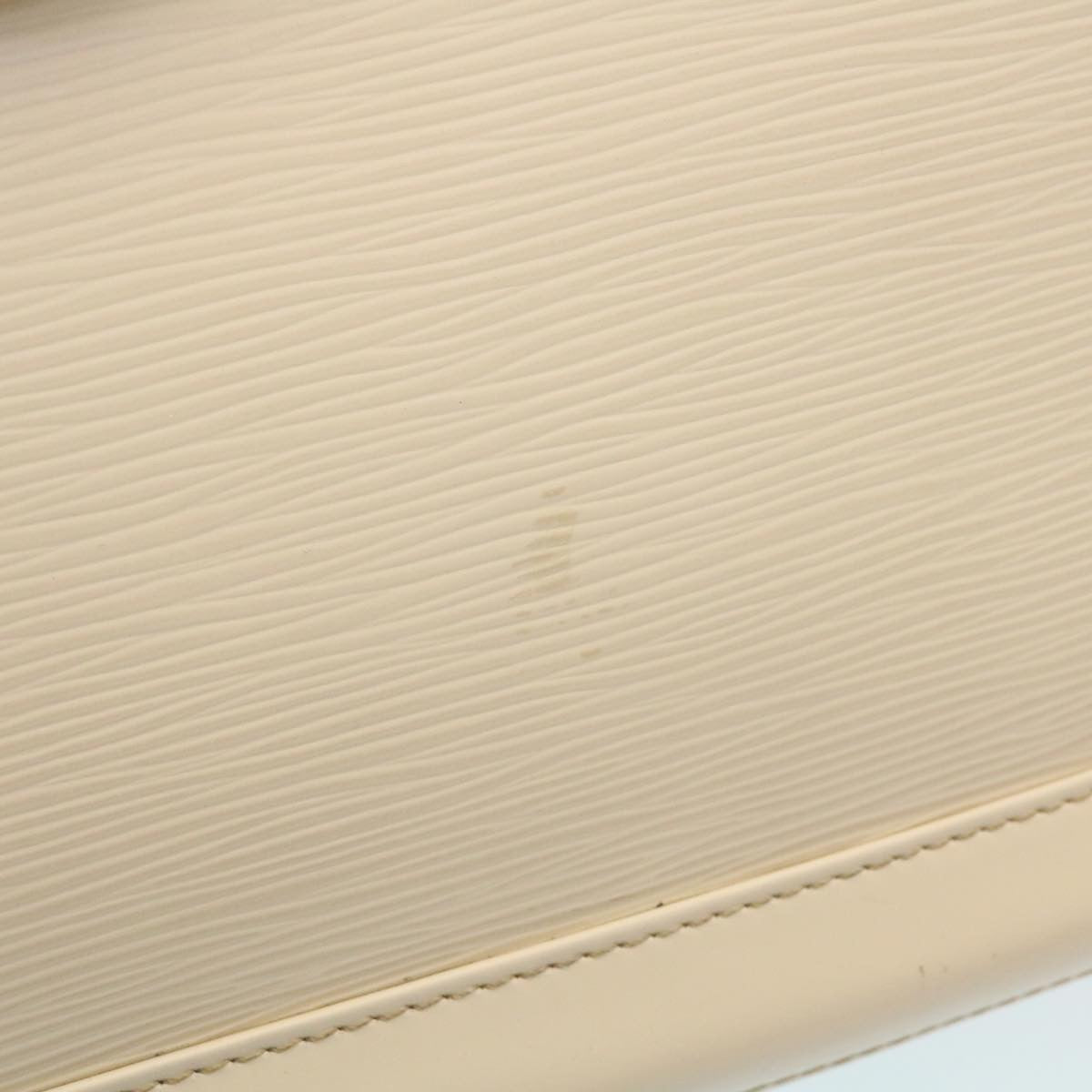 LOUIS VUITTON Epi Alma GM Hand Bag White M4032J LV Auth