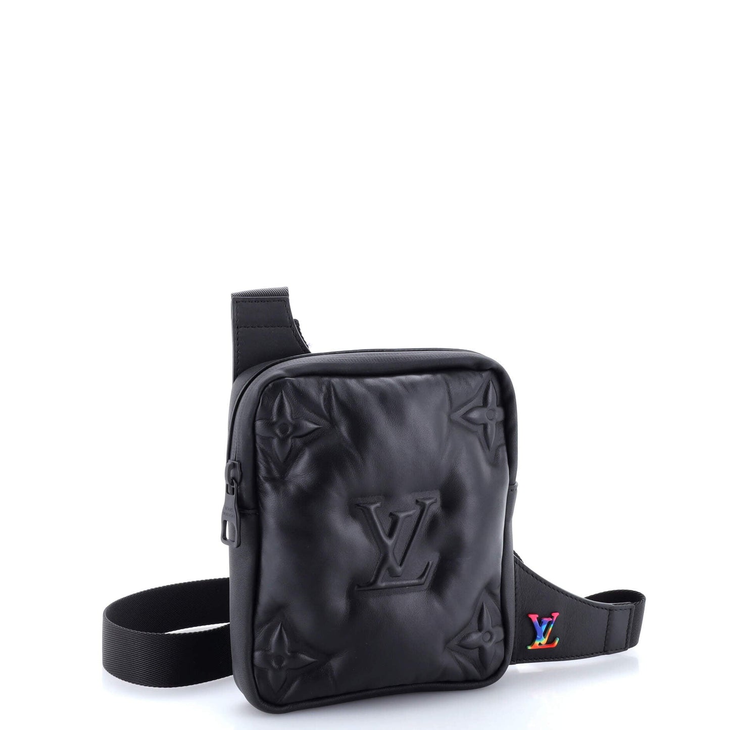 Louis Vuitton A4 Asymmetrical Sling Bag Monogram Puffer Lambskin