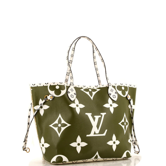 Louis Vuitton Neverfull NM Tote Limited Edition Colored Monogram Giant MM