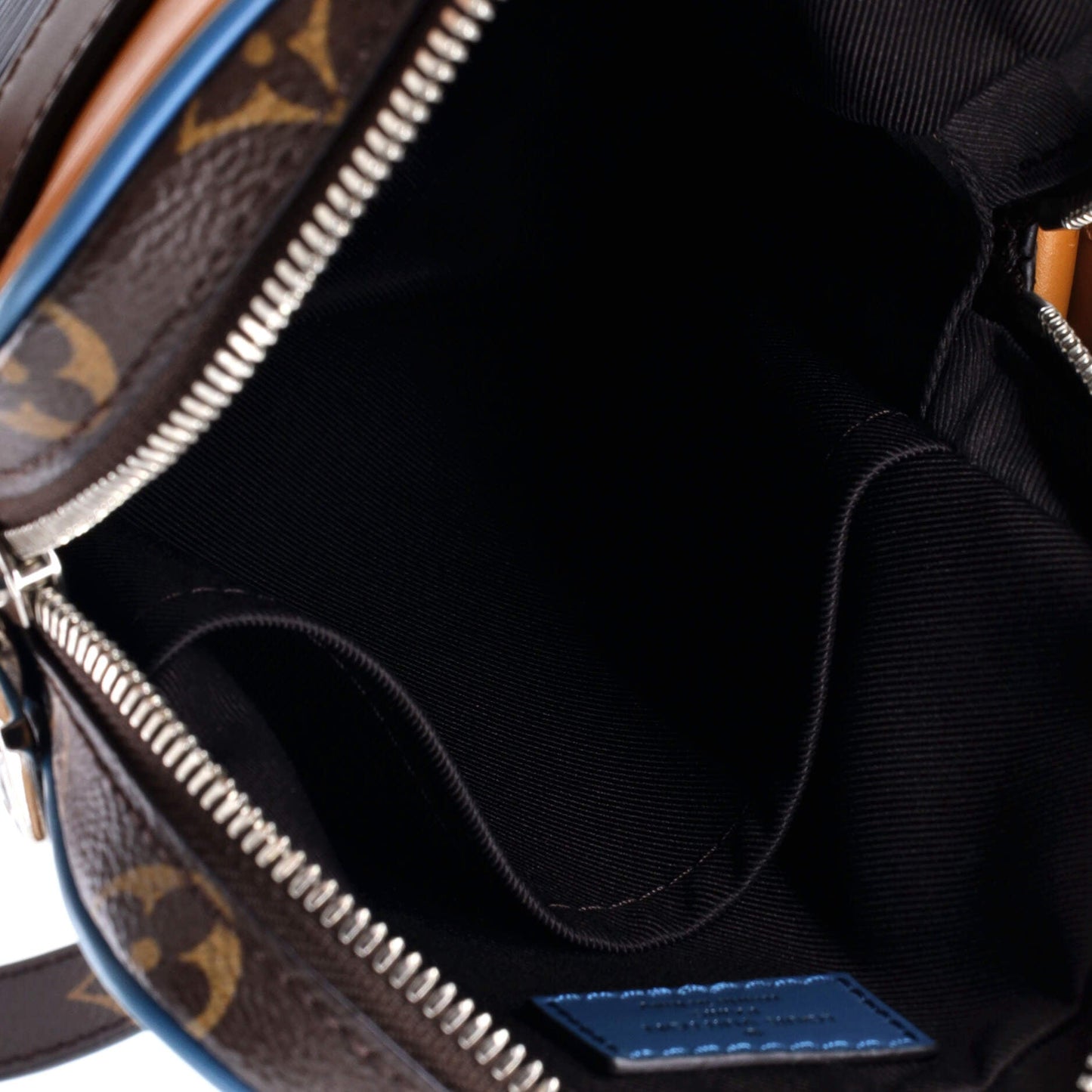 Louis Vuitton Danube Handbag Epi Leather with Monogram Canvas Slim