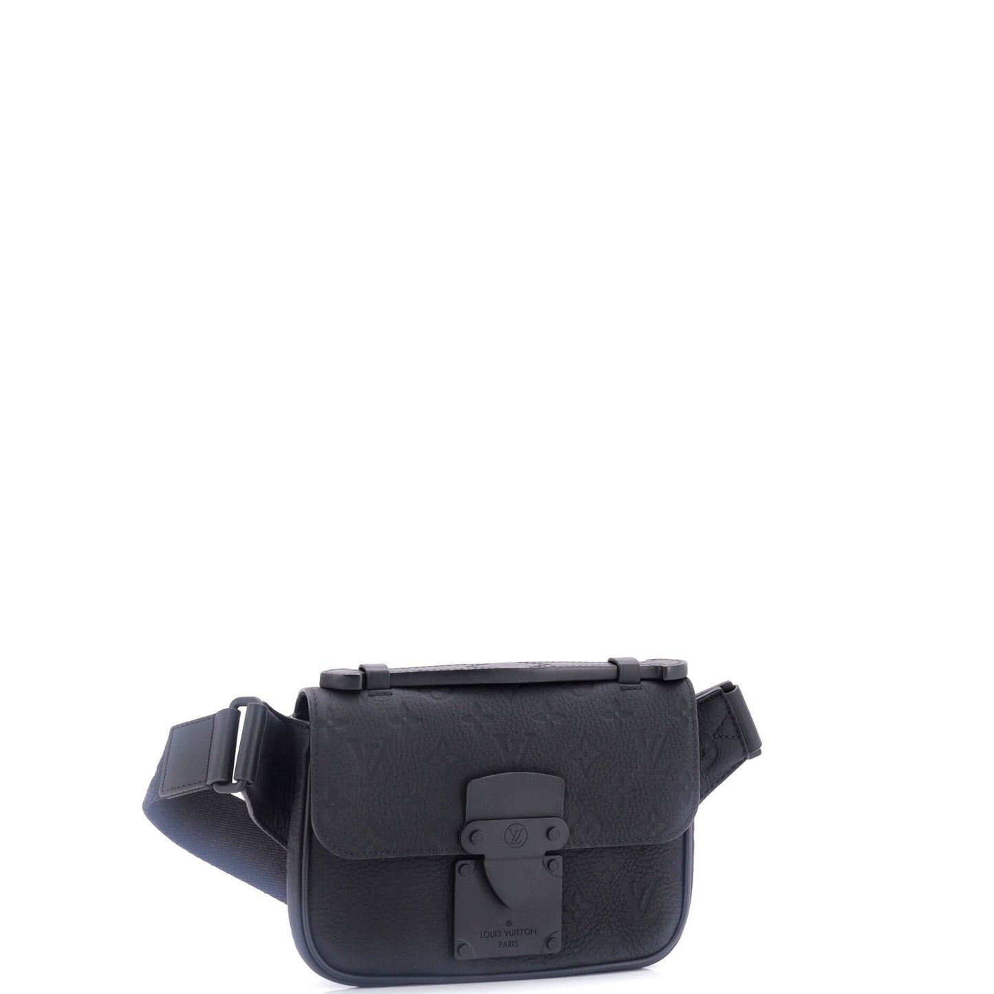 Louis Vuitton S Lock Sling Bag Monogram Taurillon Leather
