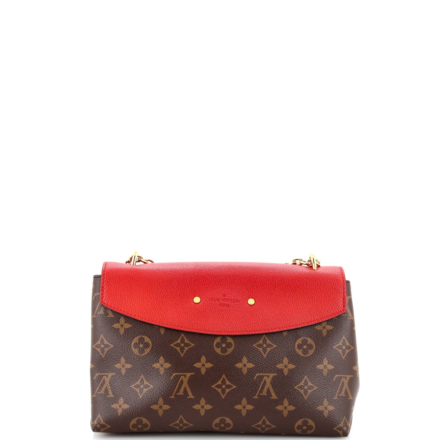 Louis Vuitton Saint Placide Handbag Monogram Canvas and Leather