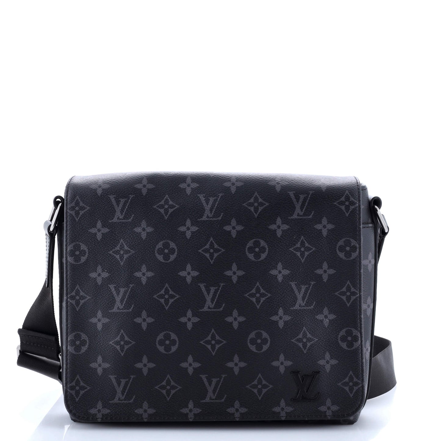 Louis Vuitton District Messenger Bag Monogram Eclipse Canvas PM