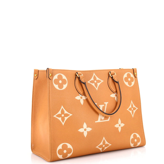 Louis Vuitton OnTheGo Tote Bicolor Monogram Empreinte Giant MM