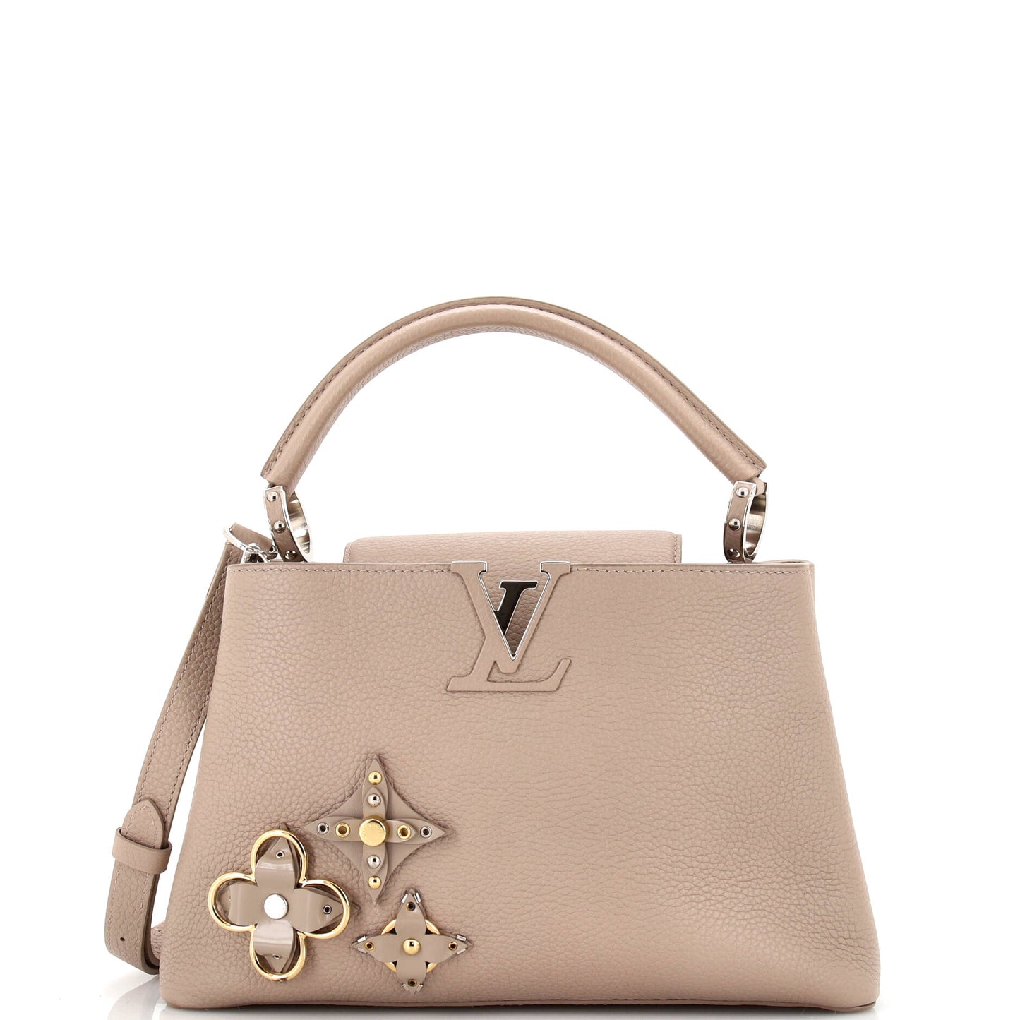Louis Vuitton Capucines Bag Leather with Embellished Detail PM