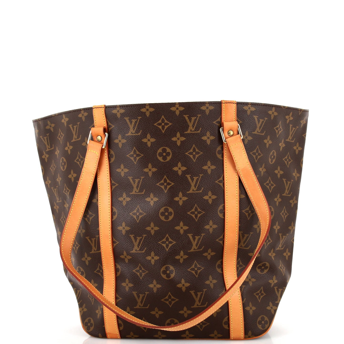 Louis Vuitton Shopping Sac Handbag Monogram Canvas MM