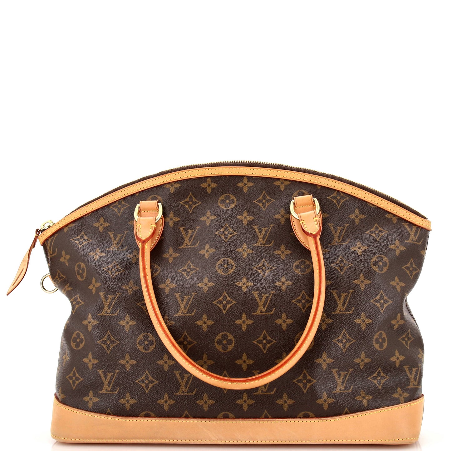 Louis Vuitton Lockit Handbag Monogram Canvas Horizontal