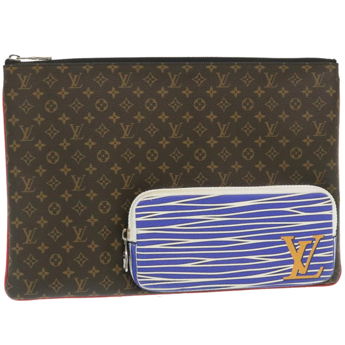LOUIS VUITTON Monogram Pochette A4 Clutch Bag Virgil Abloh M69690 LV 29439A
