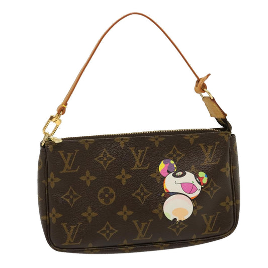 LOUIS VUITTON Monogram Panda Pochette Accessoires Pouch M51981 LV 29555A