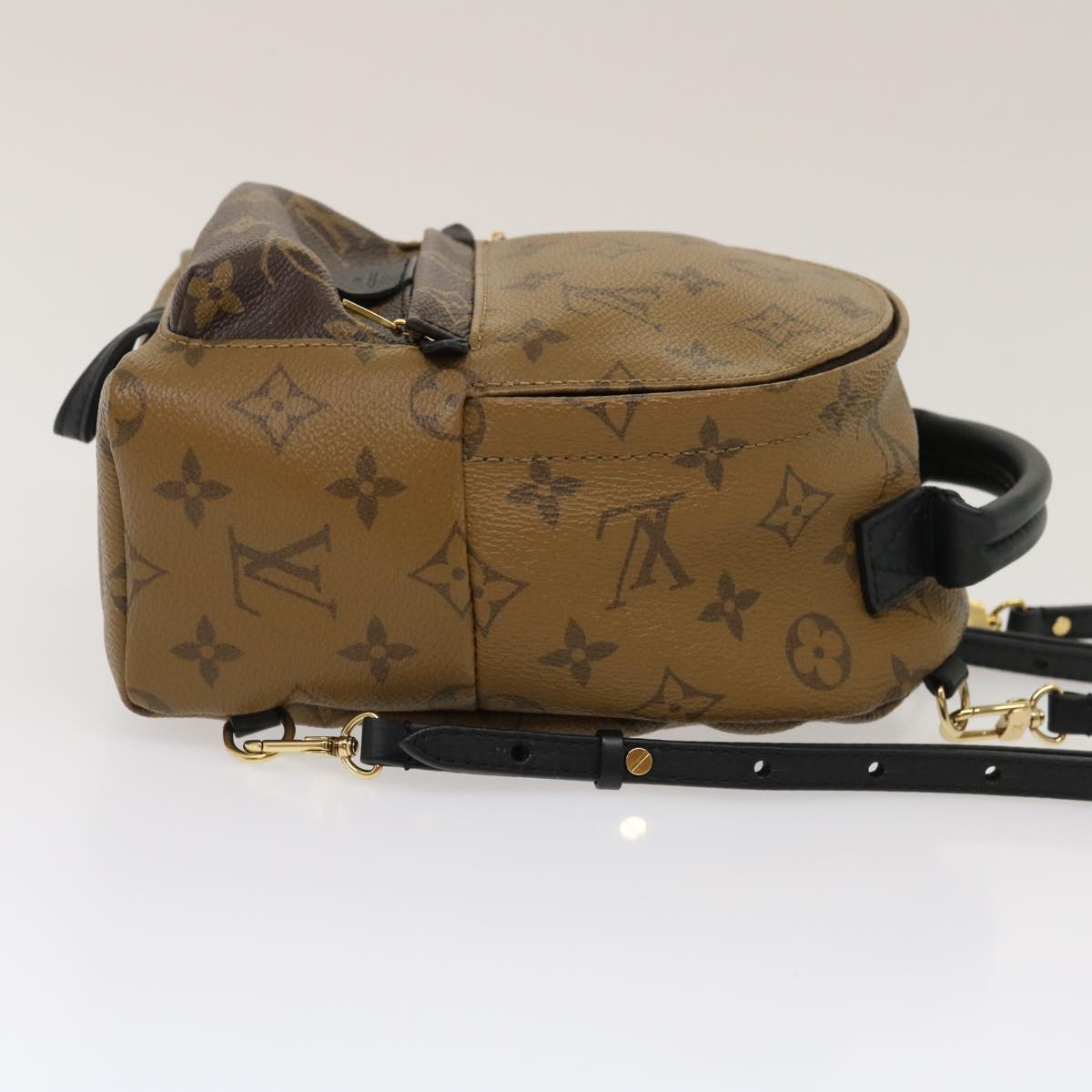 LOUIS VUITTON Monogram Reverse Palm Springs Mini Backpack M42411 LV 29556A