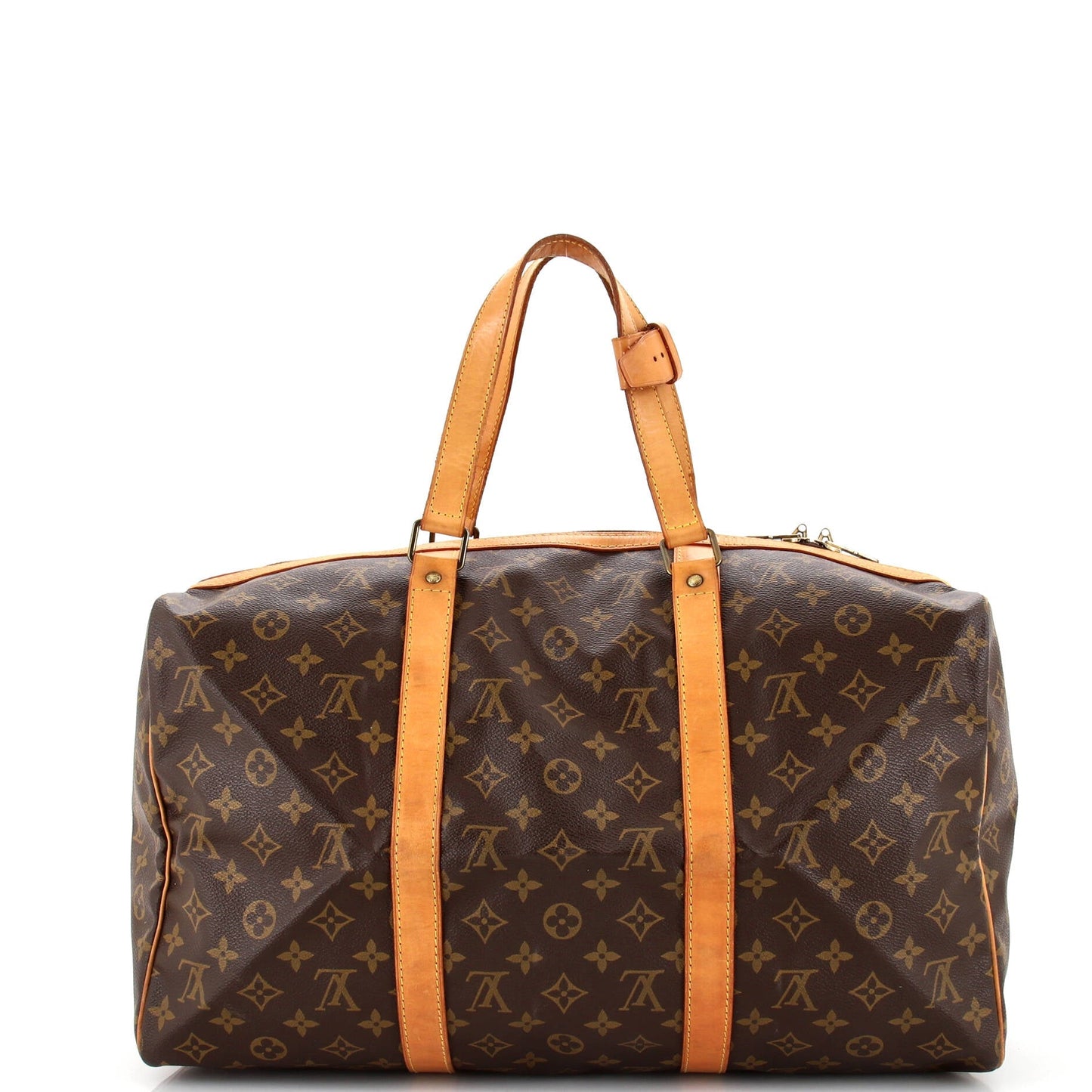 Louis Vuitton Sac Souple Handbag Monogram Canvas 45