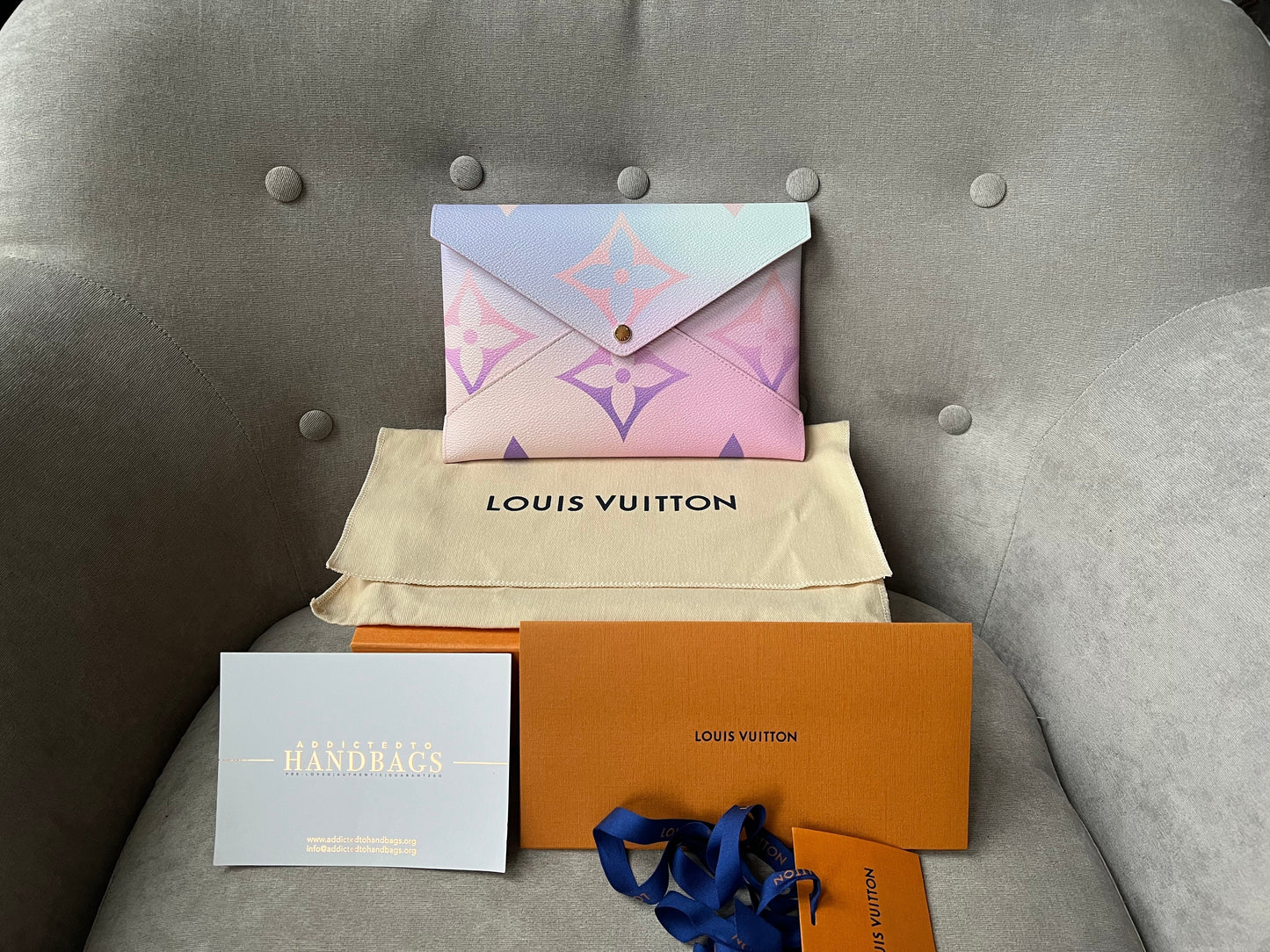 Louis Vuitton Large Kirigami Pouch Sunrise Pastel