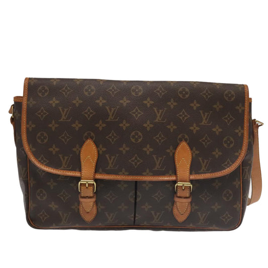 Louis Vuitton Gibecière Canvas Shoulder Bag