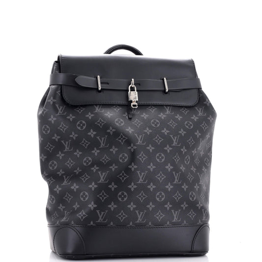 Louis Vuitton Steamer Backpack Monogram Eclipse Canvas