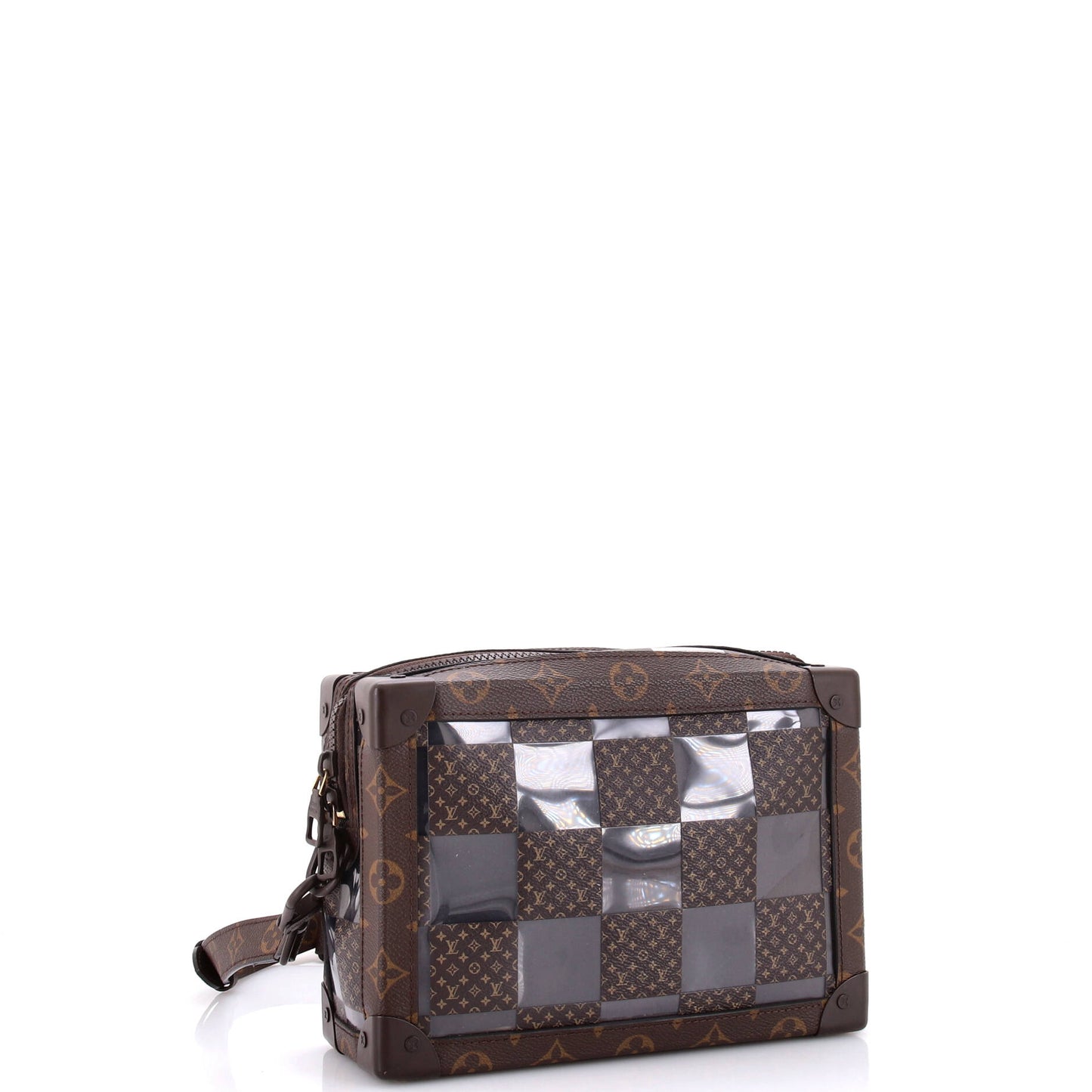 Louis Vuitton Soft Trunk Bag Monogram Chess Coated Canvas and PVC