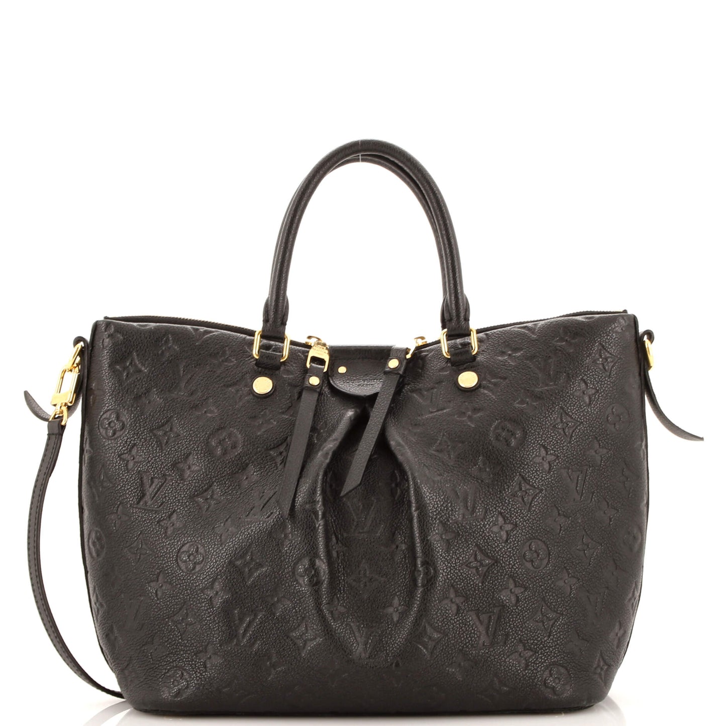 Louis Vuitton Mazarine Handbag Monogram Empreinte Leather MM
