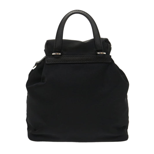 Prada Chain Mini Shoulder Bag Nylon Black V44 F0002