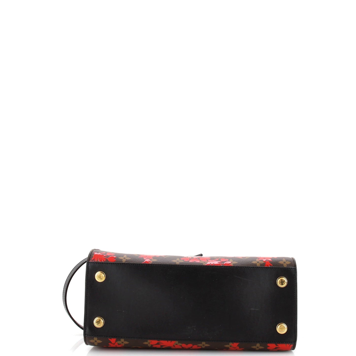 Louis Vuitton City Steamer Handbag Limited Edition Blossom Monogram Canvas and Leather MM