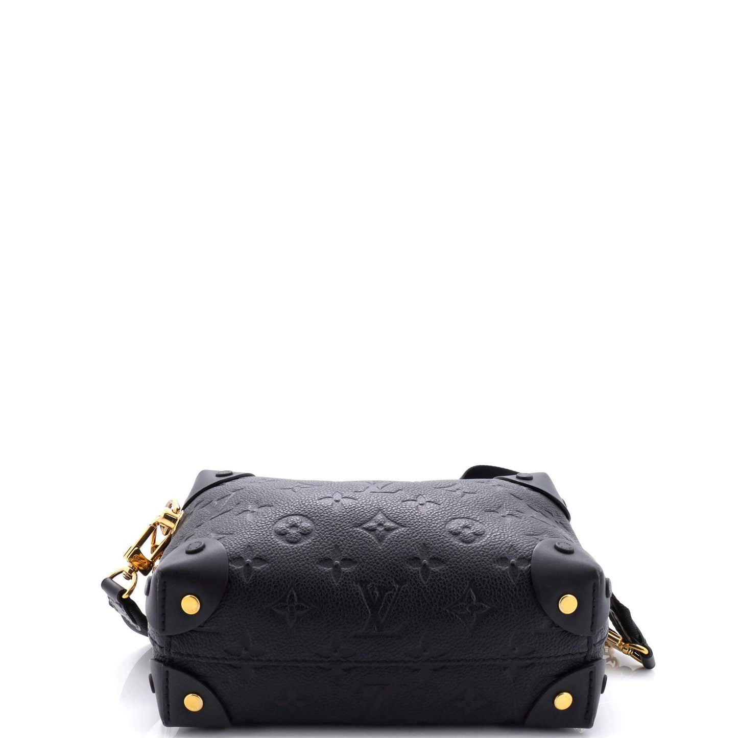 Louis Vuitton Petite Malle Souple Handbag Monogram Empreinte Leather