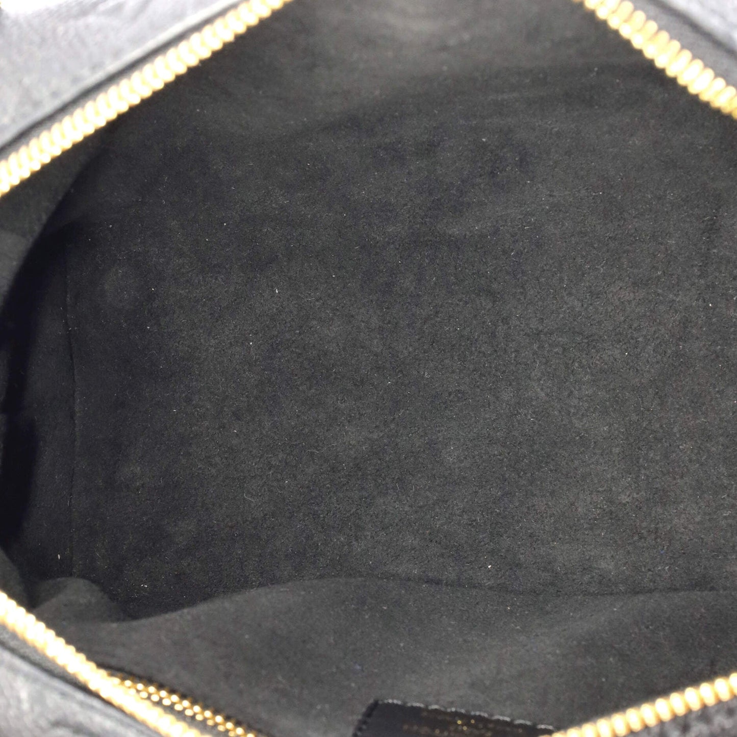 Louis Vuitton Petite Malle Souple Handbag Monogram Empreinte Leather