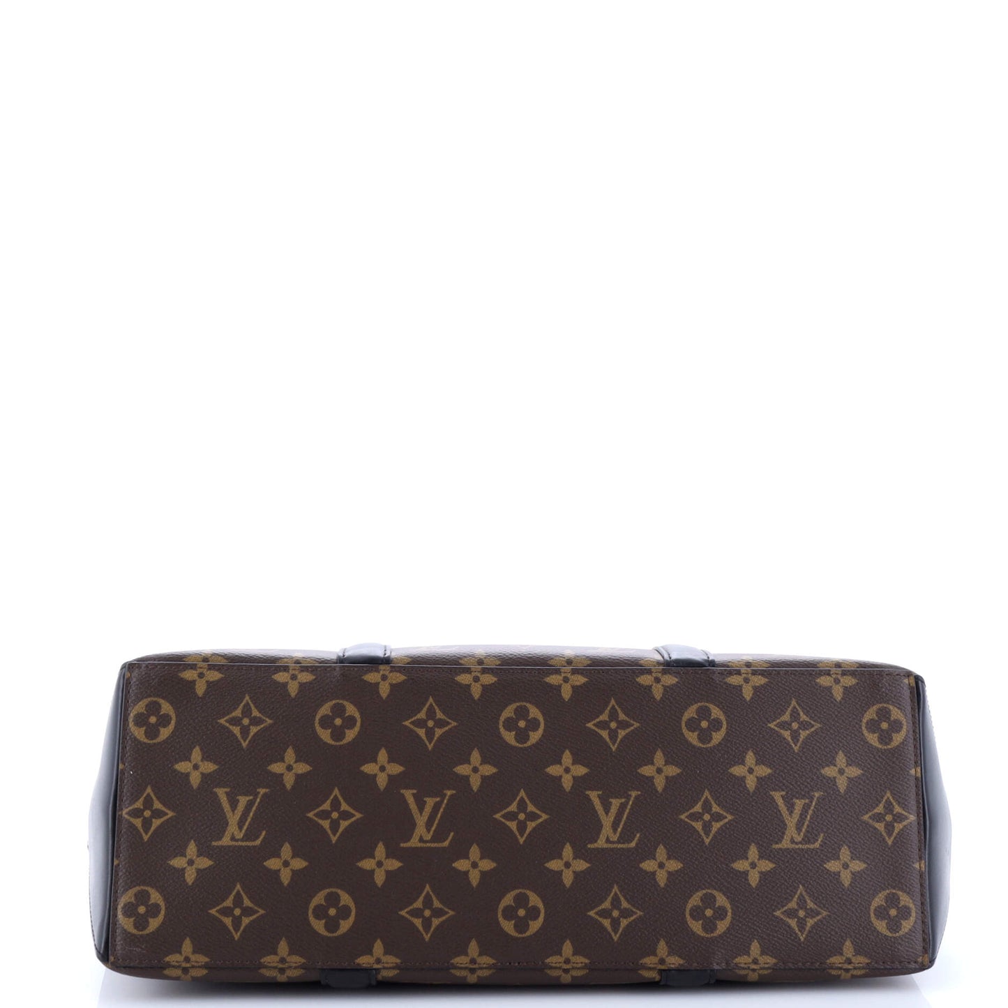 Louis Vuitton Weekend Tote Macassar Monogram Canvas PM