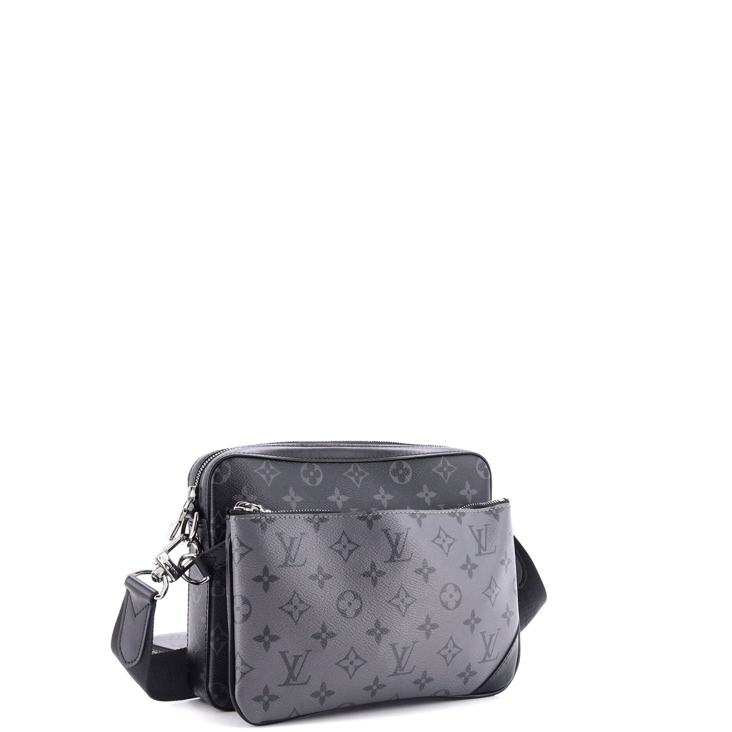 Louis Vuitton Trio Messenger Bag Reverse Monogram Eclipse Canvas