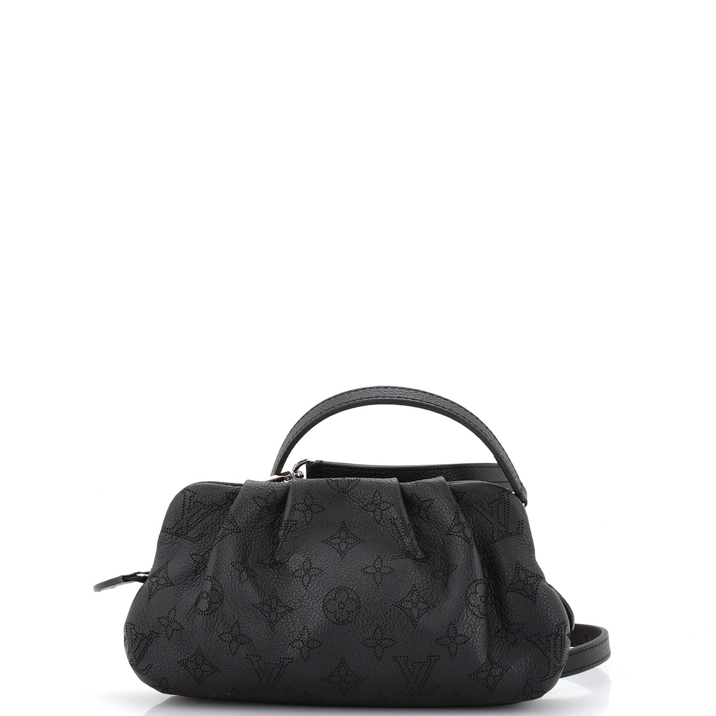 Louis Vuitton Scala Pouch Bag Mahina Leather Mini