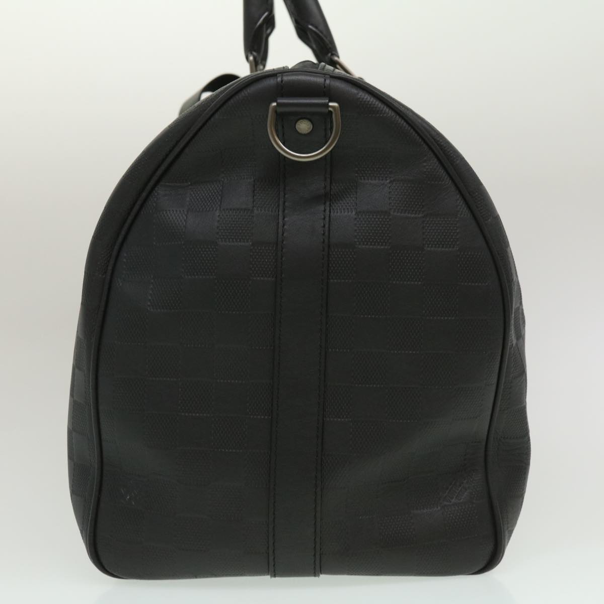 LOUIS VUITTON Damier Infini Keepall Bandouliere 45 Boston Bag N41145 LV 29957A