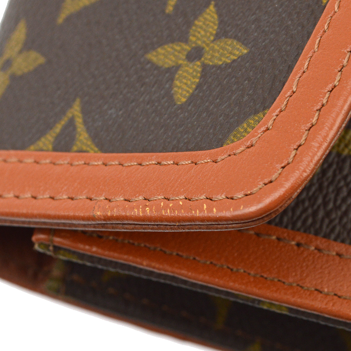Louis Vuitton Monogram Pochette Damme PM Clutch Handbag M51812