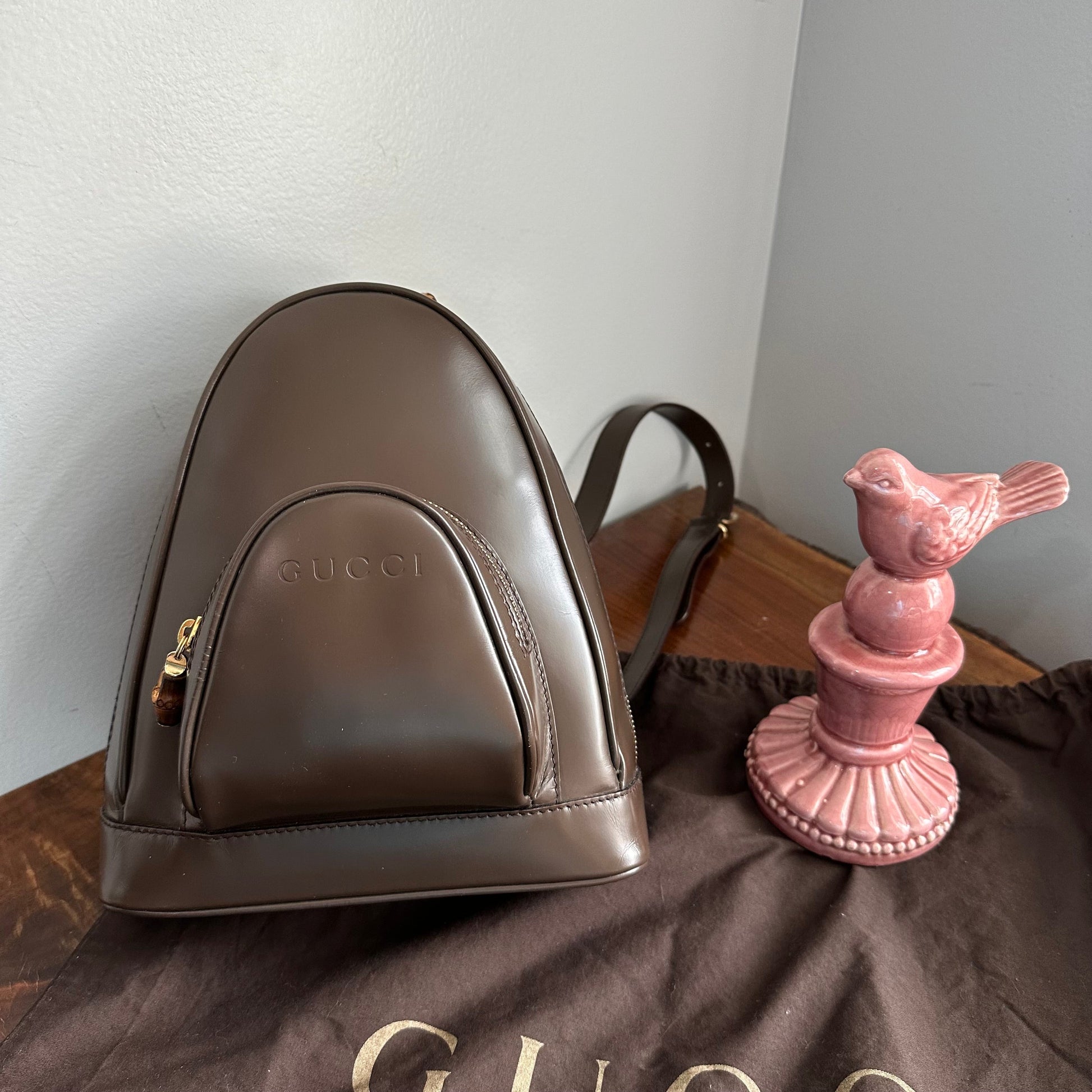 Gucci Leather Backpack