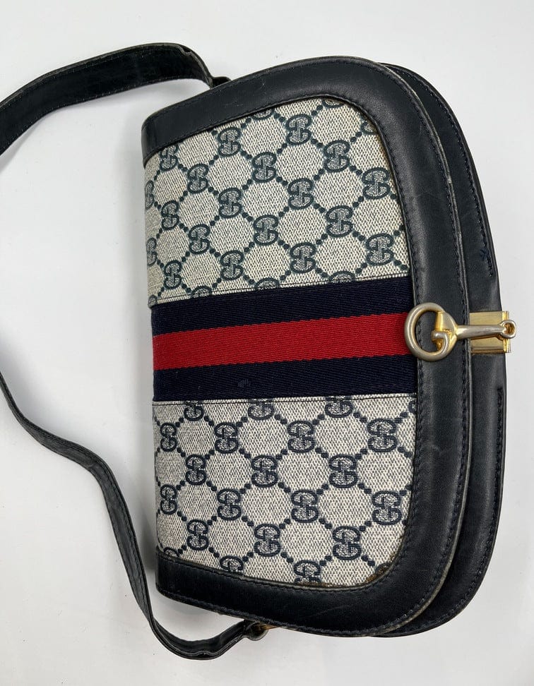Gucci Leather Canvas Crossbody Style 3