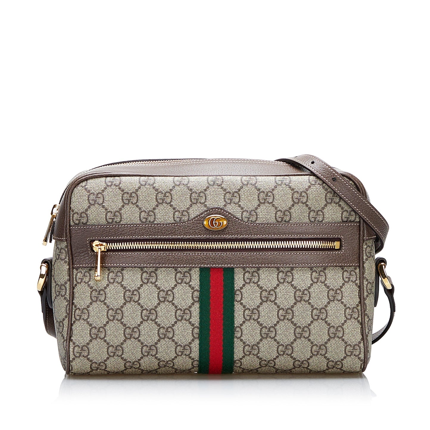 Gucci Leather Canvas Crossbody