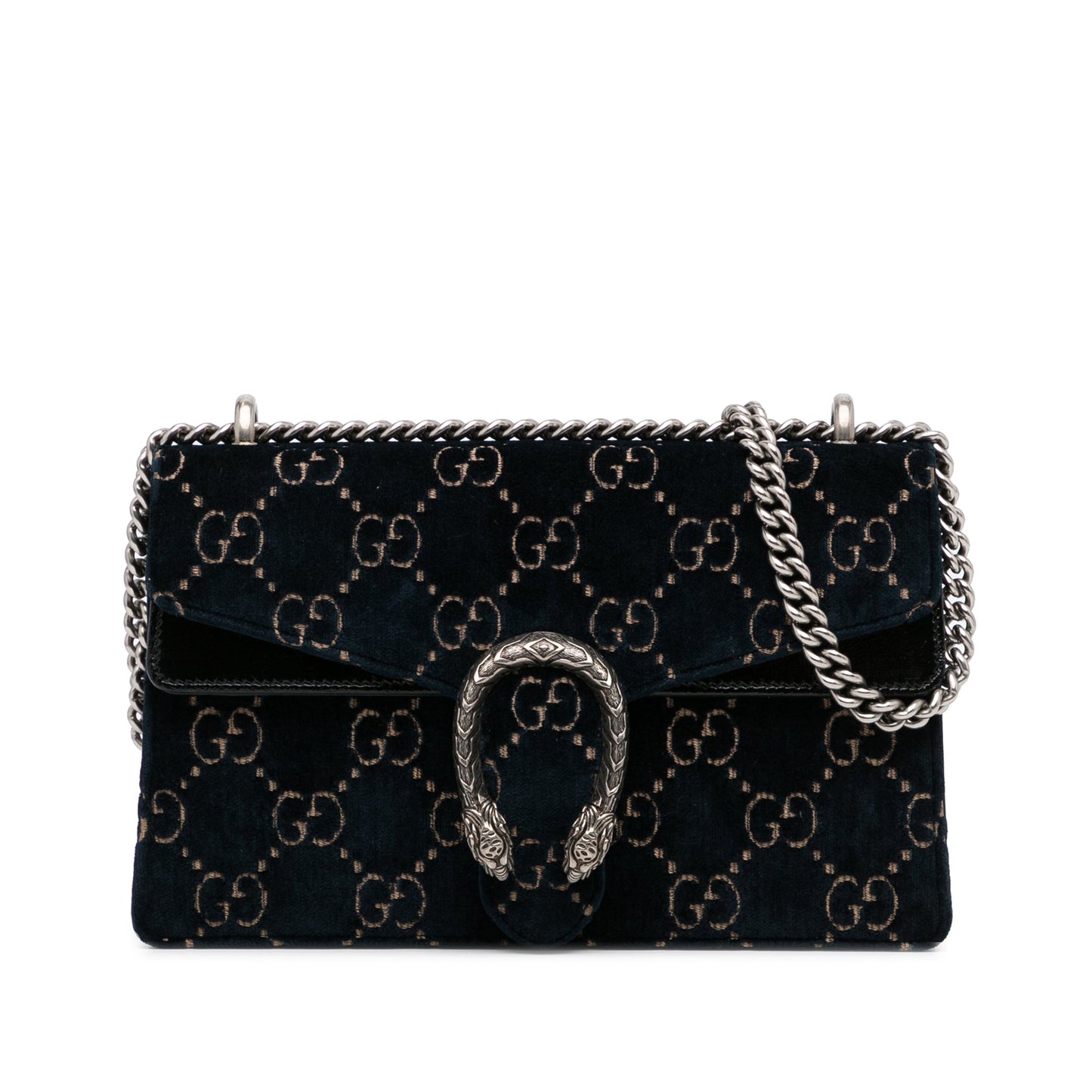 Gucci Dionysus Black Leather Chain Shoulder Bag Style 1