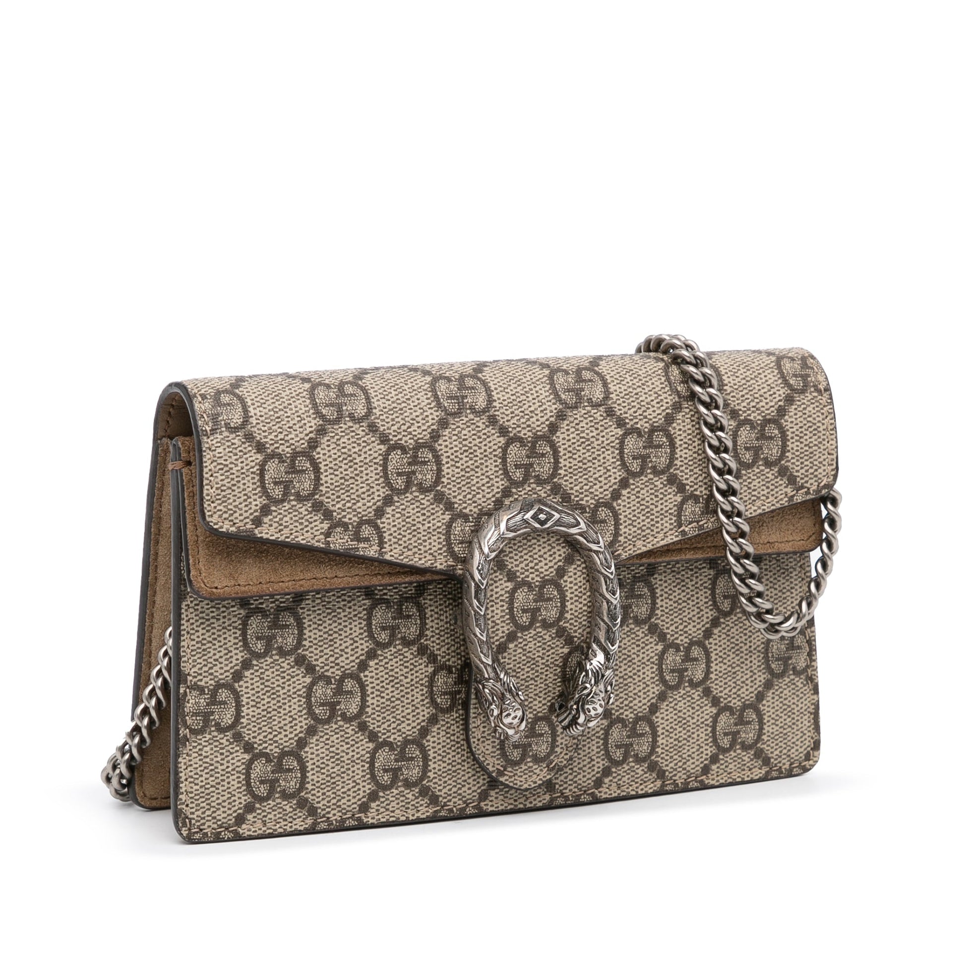 Gucci Dionysus Brown Canvas Chain Crossbody Style 1